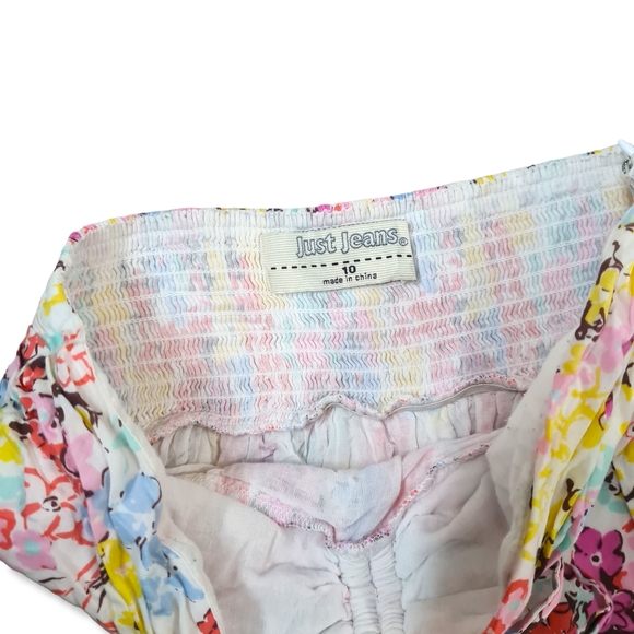 Size- S, multicolored floral printed mini dress - Picture 4 of 6